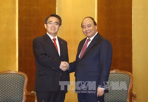 阮春福总理会见日本各地方和各政治社会组织领导 ảnh 3
