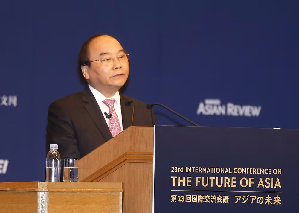 越南政府总理阮春福出席第23届“亚洲未来”国际会议 ảnh 1 越南政府总理阮春福出席第23届“亚洲未来”国际会议 ảnh 1
