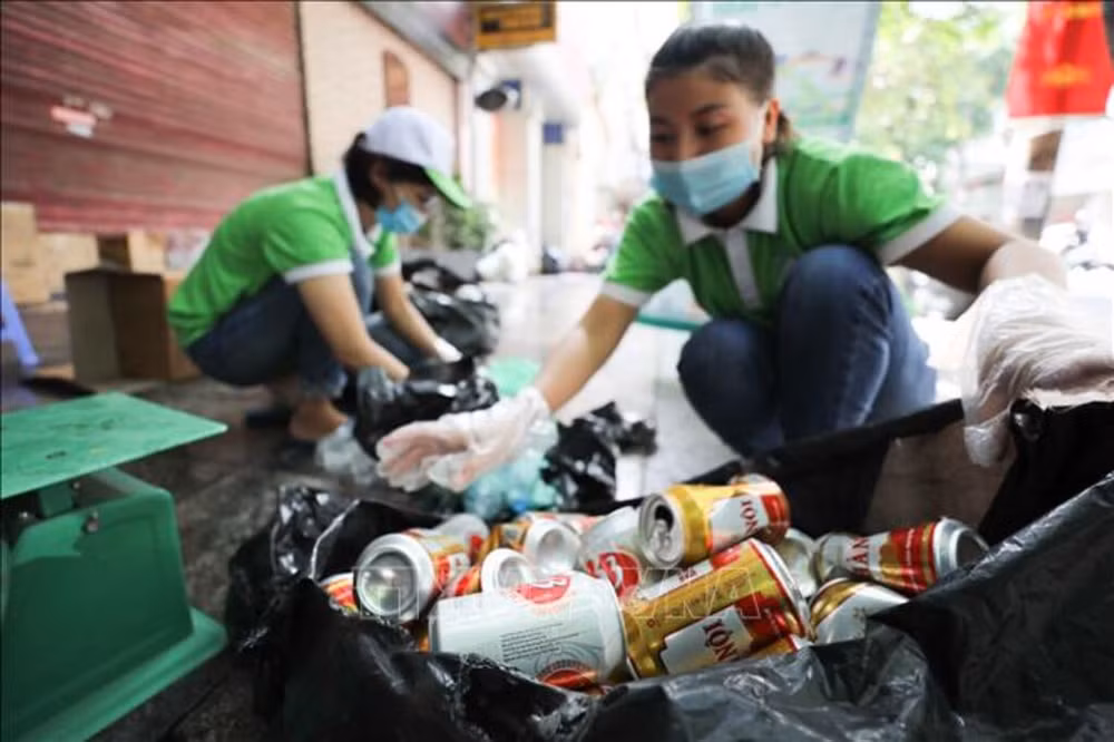 越南废物管理中的循环经济 ảnh 1 越南废物管理中的循环经济 ảnh 1