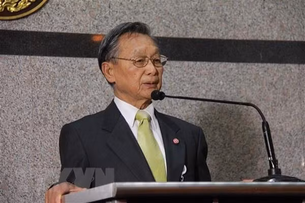 越南国会主席阮氏金银向泰国国会主席和上议院议长致贺电 ảnh 1