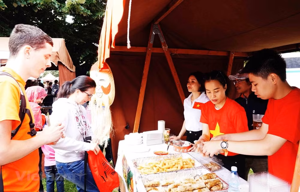 越南文化在2019年捷克国际文化美食节留下深刻印象 ảnh 1