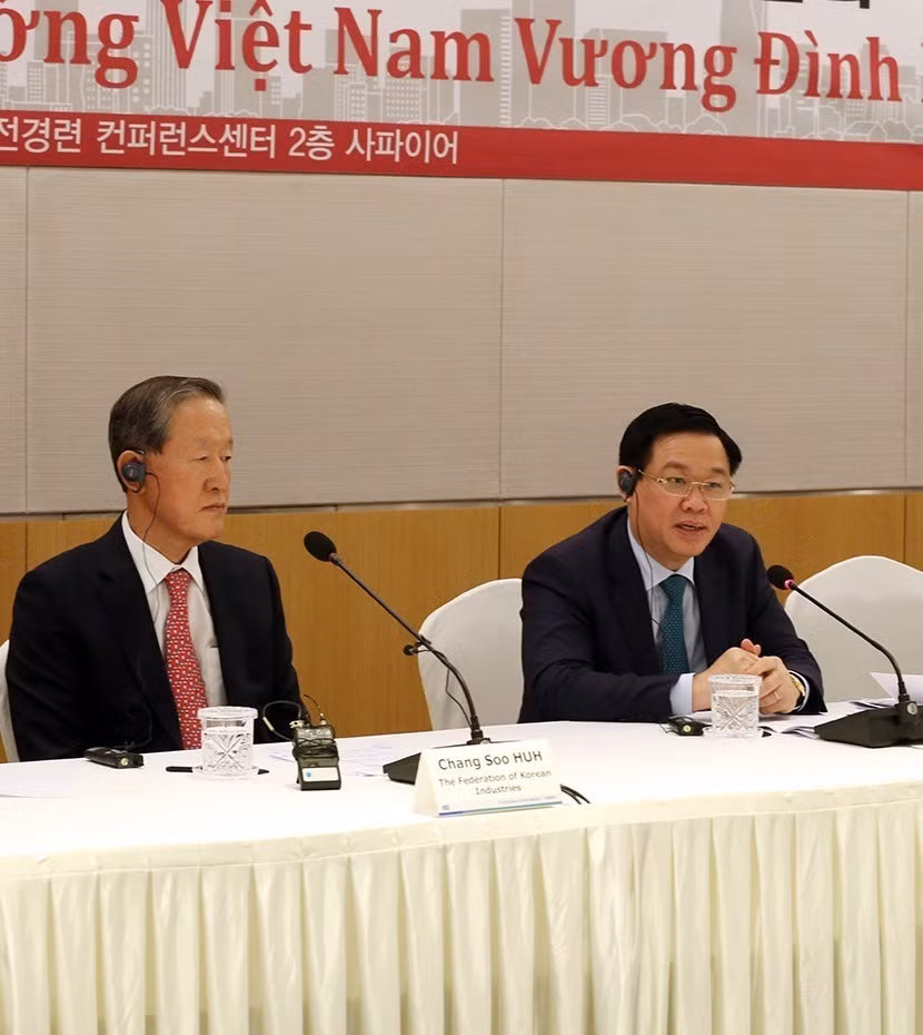 王廷惠:越南和韩国具备足够条件推动两国关系迈上更高台阶 ảnh 2 王廷惠:越南和韩国具备足够条件推动两国关系迈上更高台阶 ảnh 2