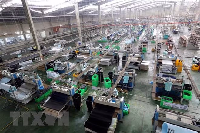 全国工业生产指数同比增长10% ảnh 1 全国工业生产指数同比增长10% ảnh 1