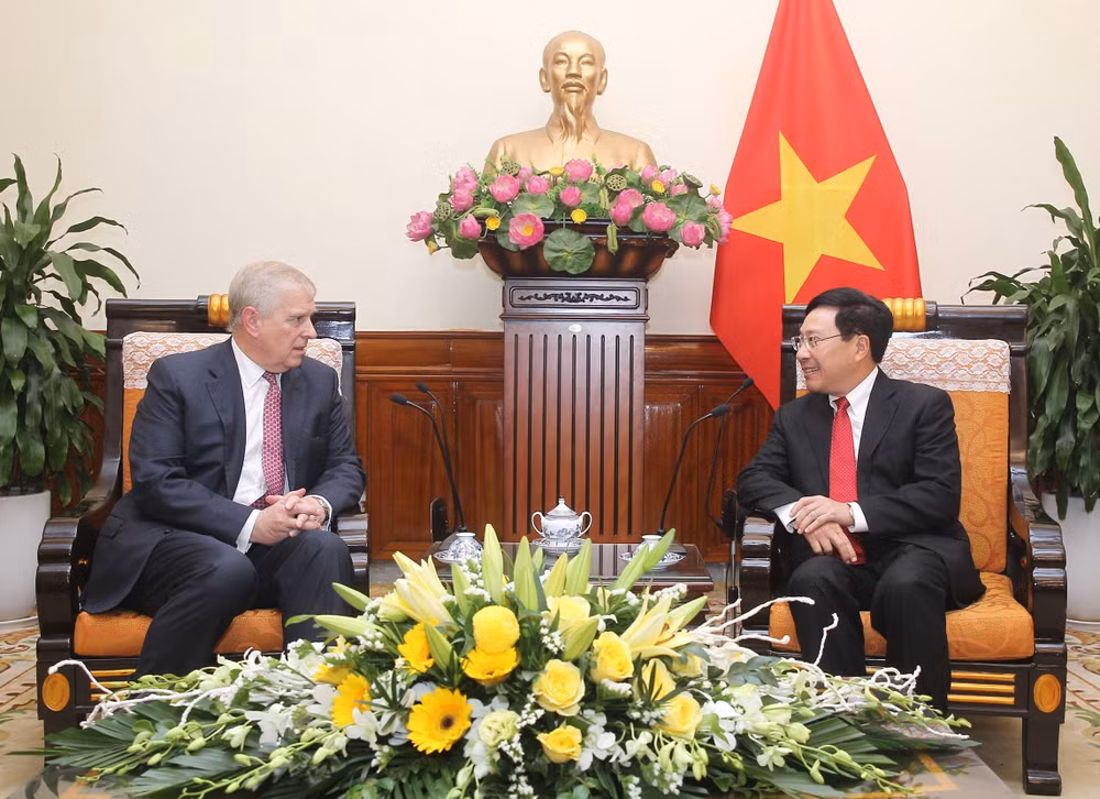 范平明会见英国约克公爵安德鲁王子 ảnh 1 范平明会见英国约克公爵安德鲁王子 ảnh 1