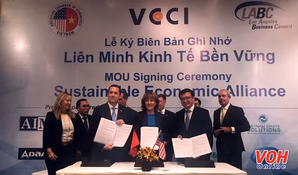 胡志明市与美国洛杉矶成立可持续经济联盟 ảnh 1 胡志明市与美国洛杉矶成立可持续经济联盟 ảnh 1