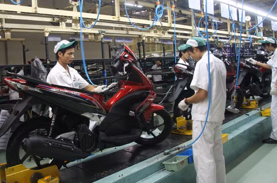 今年上半年越南摩托车销量达158万多辆 ảnh 1