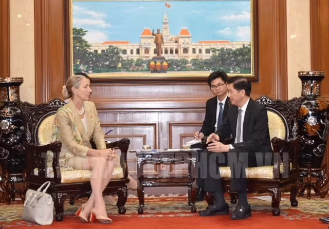 英国希望加大对胡志明市的投资力度 ảnh 1 英国希望加大对胡志明市的投资力度 ảnh 1