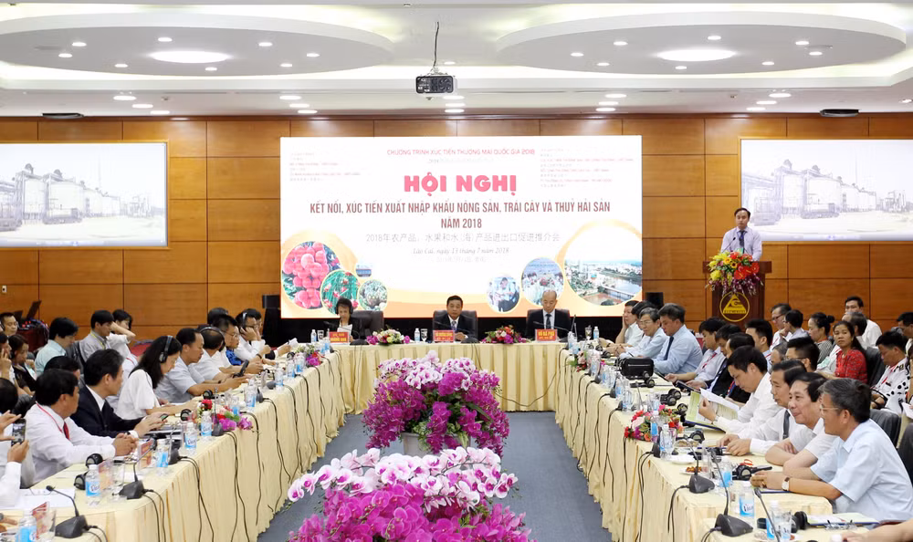 越南老街省与中国云南省举行会议助力农产品进出口 ảnh 1 越南老街省与中国云南省举行会议助力农产品进出口 ảnh 1