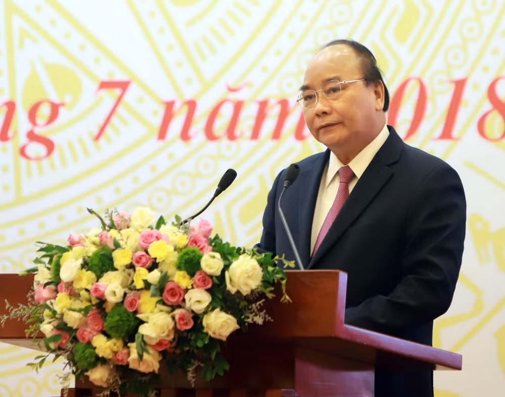 政府总理阮春福出席“国家一站式服务机制、东盟一站式服务机制”全国专题会议 ảnh 3 政府总理阮春福出席“国家一站式服务机制、东盟一站式服务机制”全国专题会议 ảnh 3