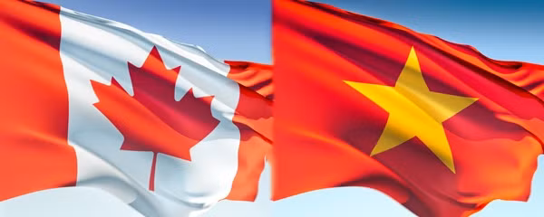 越南领导人向加拿大领导人致国庆贺电 ảnh 1