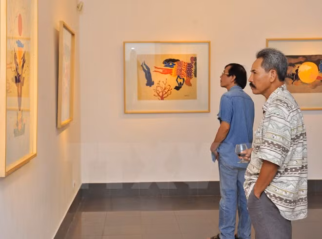 第20次红河平原地区美术展在河南省开展 ảnh 1