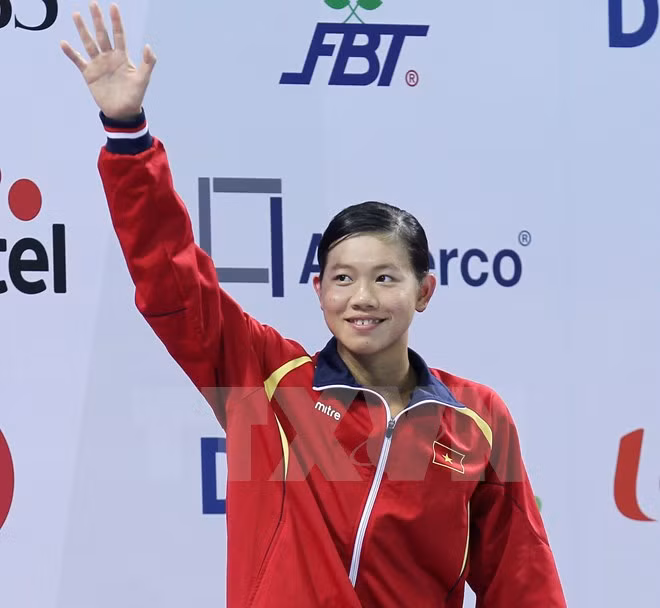 越南女子游泳名将阮氏映圆荣获世界锦标赛铜牌 ảnh 1 越南女子游泳名将阮氏映圆荣获世界锦标赛铜牌 ảnh 1