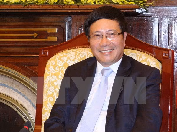 范平明副总理兼外长:外交部门在积极主动地融入国际社会应走在前面 ảnh 1 范平明副总理兼外长:外交部门在积极主动地融入国际社会应走在前面 ảnh 1