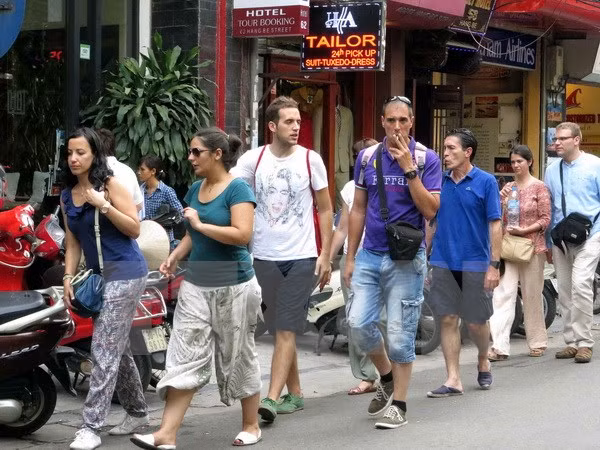 赴越南观光旅游的国际游客量呈回升趋势 ảnh 1 赴越南观光旅游的国际游客量呈回升趋势 ảnh 1