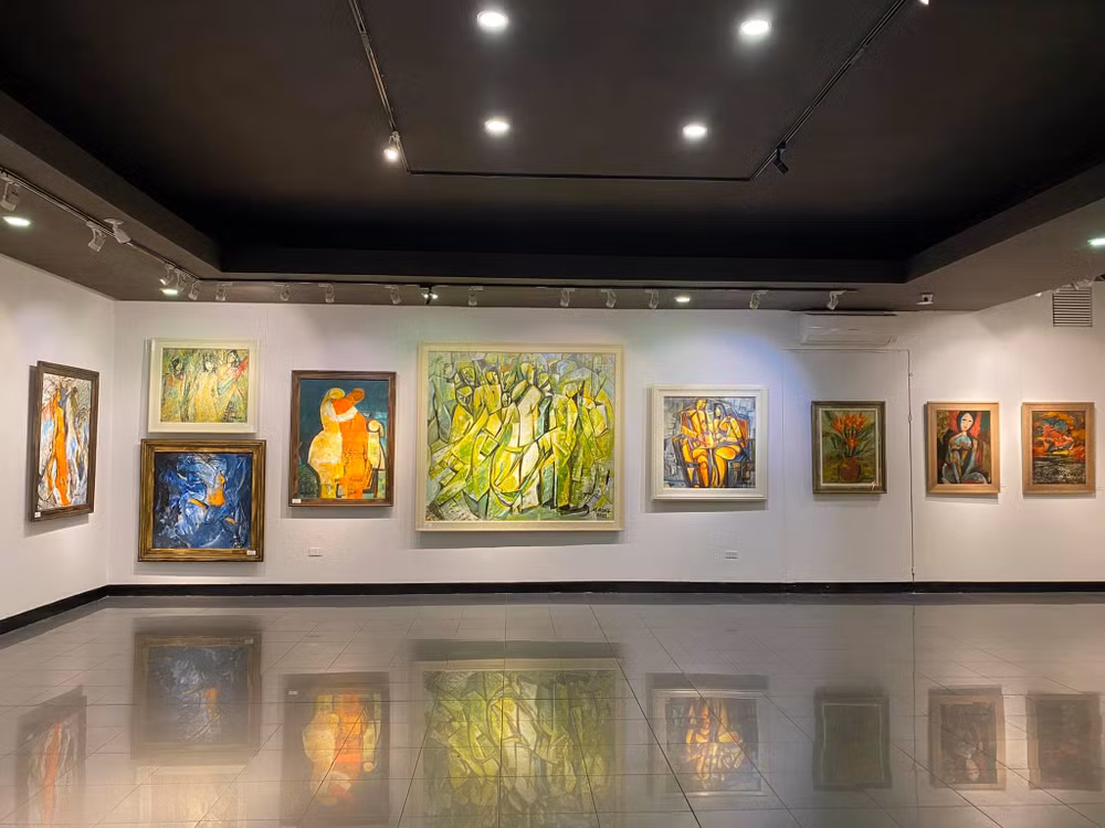 “画感”绘画展为观众传递乐观精神与正能量 ảnh 1 “画感”绘画展为观众传递乐观精神与正能量 ảnh 1