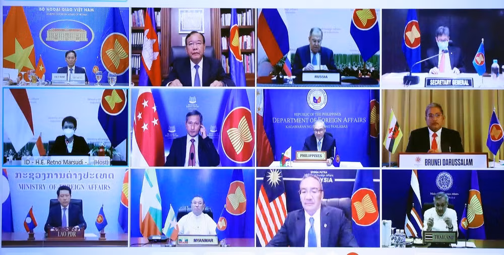 东盟-俄罗斯外长特别会议以线上形式举行 ảnh 1 东盟-俄罗斯外长特别会议以线上形式举行 ảnh 1