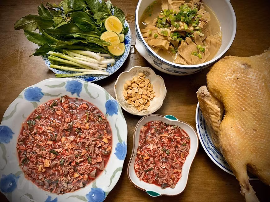 组图：越南的鹅肉米粉 ảnh 2