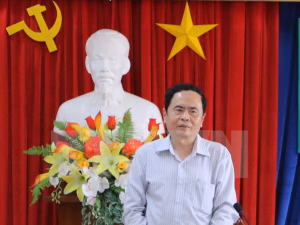 陈青敏同志担任越南祖国阵线中央委员会副主席兼秘书长职务 ảnh 1 陈青敏同志担任越南祖国阵线中央委员会副主席兼秘书长职务 ảnh 1