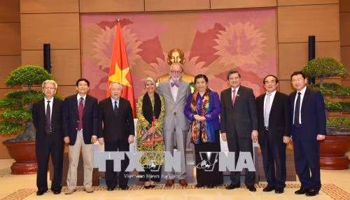 越南国会常务副主席丛氏放会见各国议会联盟前秘书长安德斯 ảnh 2 越南国会常务副主席丛氏放会见各国议会联盟前秘书长安德斯 ảnh 2