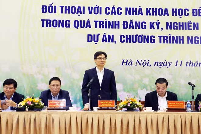武德儋副总理:赋予科学家更多自主权 ảnh 1 武德儋副总理:赋予科学家更多自主权 ảnh 1