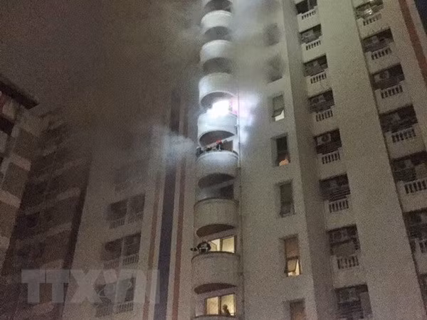 泰国曼谷公寓火灾:越籍伤者开始出院 第三名遇难者是泰国公民 ảnh 1 泰国曼谷公寓火灾:越籍伤者开始出院 第三名遇难者是泰国公民 ảnh 1