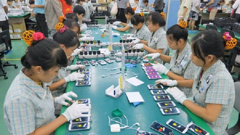 2016年越南从中国的手机及零件进口额达61.43亿美元 ảnh 1 2016年越南从中国的手机及零件进口额达61.43亿美元 ảnh 1