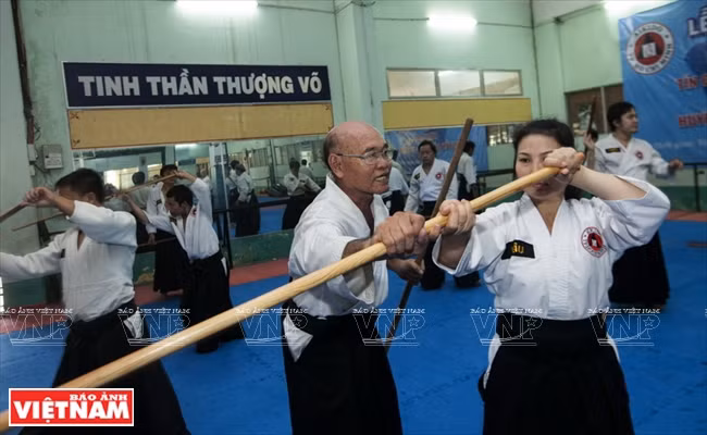 越南合气道的“带头鸟” ảnh 3 越南合气道的“带头鸟” ảnh 3
