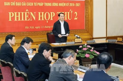 陈大光主席：致力建立透明化、民主化和逐步现代化的司法体制 ảnh 1