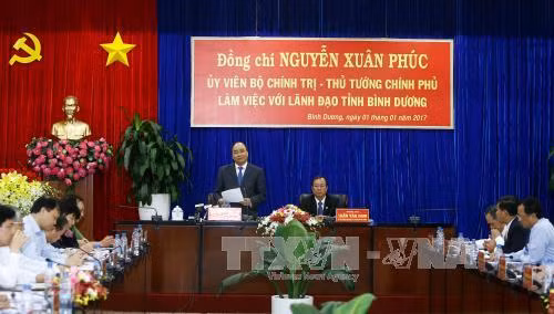 阮春福总理:平阳省应致力成为创新创意聚集地 ảnh 1 阮春福总理:平阳省应致力成为创新创意聚集地 ảnh 1