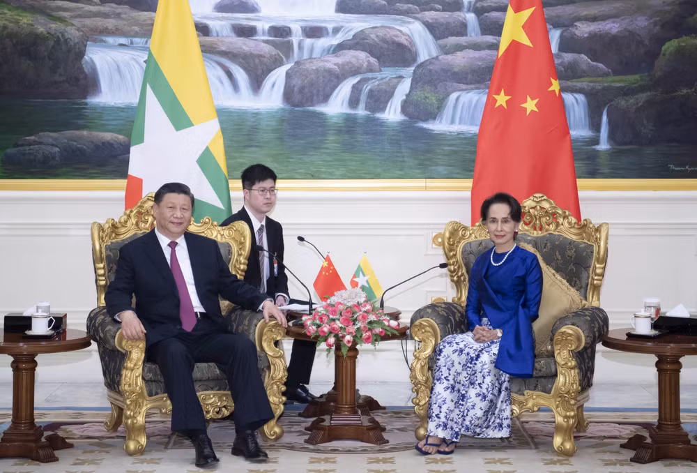 中国国家主席习近平出访缅甸 ảnh 1