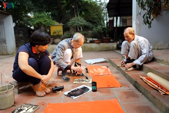 复原和保存河内金黄民间画的价值 ảnh 2 复原和保存河内金黄民间画的价值 ảnh 2