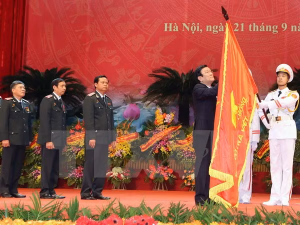 越南监察部门举行传统日70周年纪念典礼在河内举行 ảnh 1 越南监察部门举行传统日70周年纪念典礼在河内举行 ảnh 1