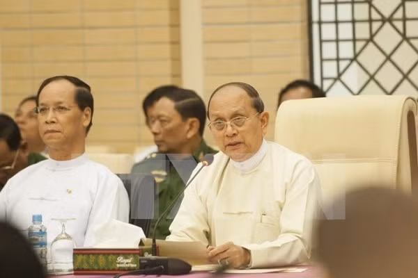 缅甸总统敦促民族武装尽快签署全国停火协议 ảnh 1 缅甸总统敦促民族武装尽快签署全国停火协议 ảnh 1