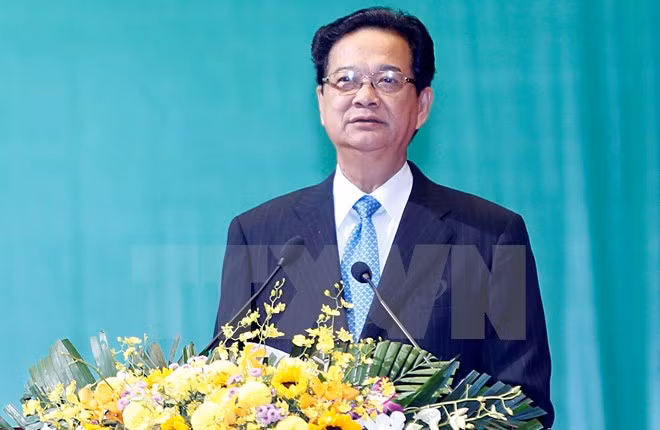 越南政府总理:“越南愿同国际社会一道努力,共同维护我们绿色的世界” ảnh 1 越南政府总理:“越南愿同国际社会一道努力,共同维护我们绿色的世界” ảnh 1