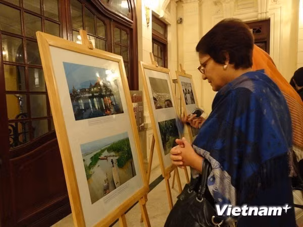 “东盟—和平与发展48周年暨越南加入东盟20周年”图片展在河内举行 ảnh 1