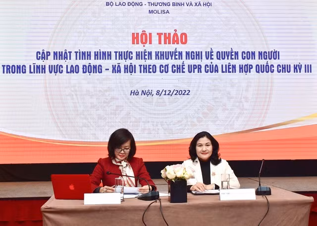 越南在促进劳务、社会和性别平等领域的人权保障问题取得了令人瞩目的成就 ảnh 1 越南在促进劳务、社会和性别平等领域的人权保障问题取得了令人瞩目的成就 ảnh 1