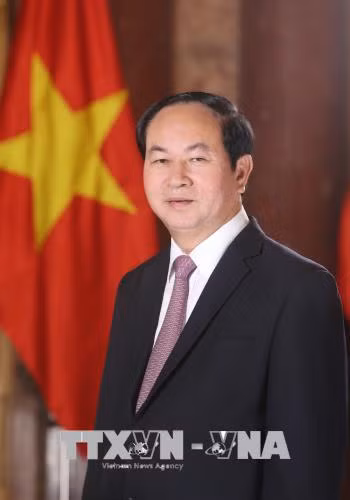  越南国家主席陈大光接受埃塞俄比亚媒体记者的采访 ảnh 1
