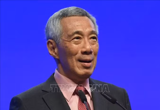  新加坡总理李显龙对中国进行访问 ảnh 1