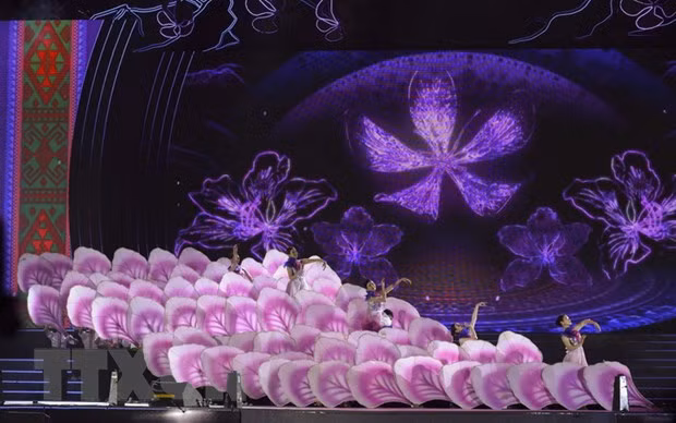 题为“西北地区色彩”的“2023年羊蹄甲花节”热闹开场 ảnh 1 题为“西北地区色彩”的“2023年羊蹄甲花节”热闹开场 ảnh 1