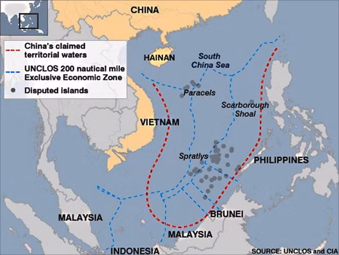 世界媒体:中国在东海海域采取的行为违反国际法 ảnh 1 世界媒体:中国在东海海域采取的行为违反国际法 ảnh 1