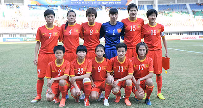 FIFA女足最新排名:越南队下降6位 ảnh 1 FIFA女足最新排名:越南队下降6位 ảnh 1