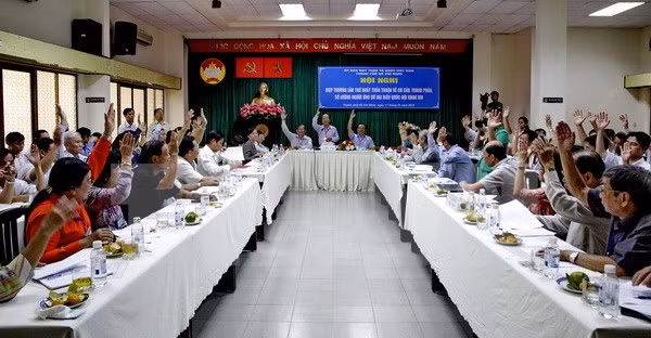 胡志明市第十四届国会及各级人民议会代表自荐候选人78名 ảnh 1