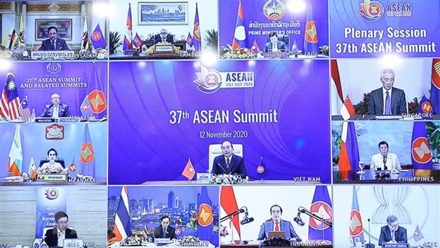 第37届东盟峰会主席声明:“齐心协力与主动适应” ảnh 1 第37届东盟峰会主席声明:“齐心协力与主动适应” ảnh 1