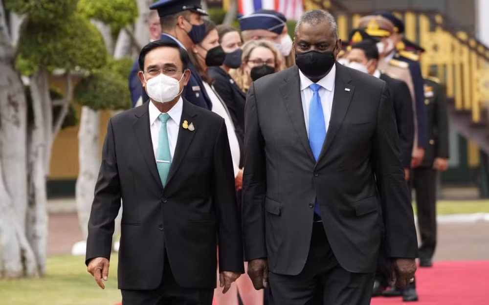 美国与泰国加强防务合作 ảnh 1