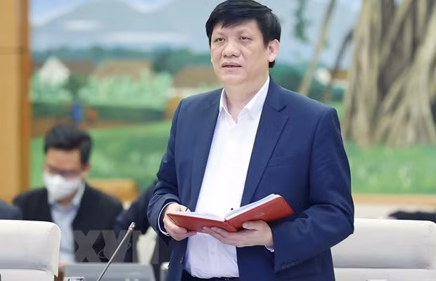 第十五届国会第三次会议:撤销阮青龙第十五届国会代表资格并免去卫生部长职务 ảnh 1 第十五届国会第三次会议:撤销阮青龙第十五届国会代表资格并免去卫生部长职务 ảnh 1