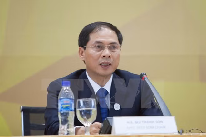 越南外交部常务副部长裴青山:各部委行业应充分发挥APEC会议后期效应 ảnh 1 越南外交部常务副部长裴青山:各部委行业应充分发挥APEC会议后期效应 ảnh 1