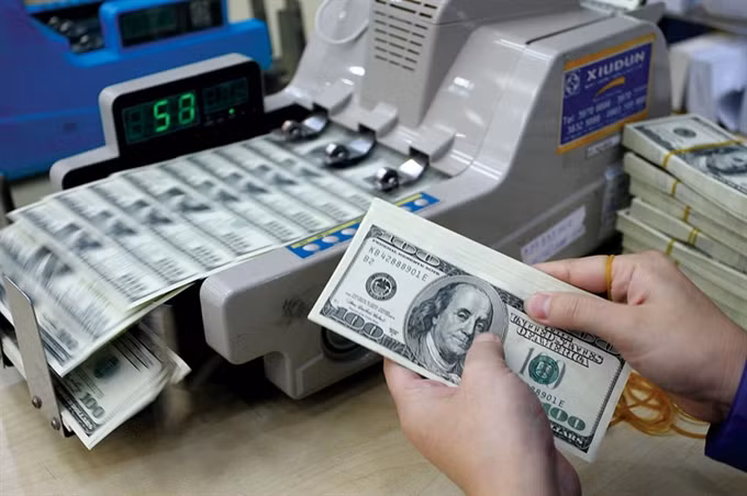 27日越盾兑美元中心汇率下降6越盾 ảnh 1 27日越盾兑美元中心汇率下降6越盾 ảnh 1
