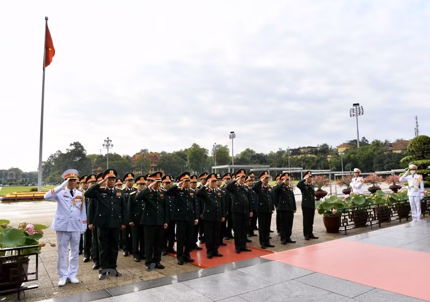 组图：胡志明主席诞辰130周年庆典在河内隆重举行 ảnh 5