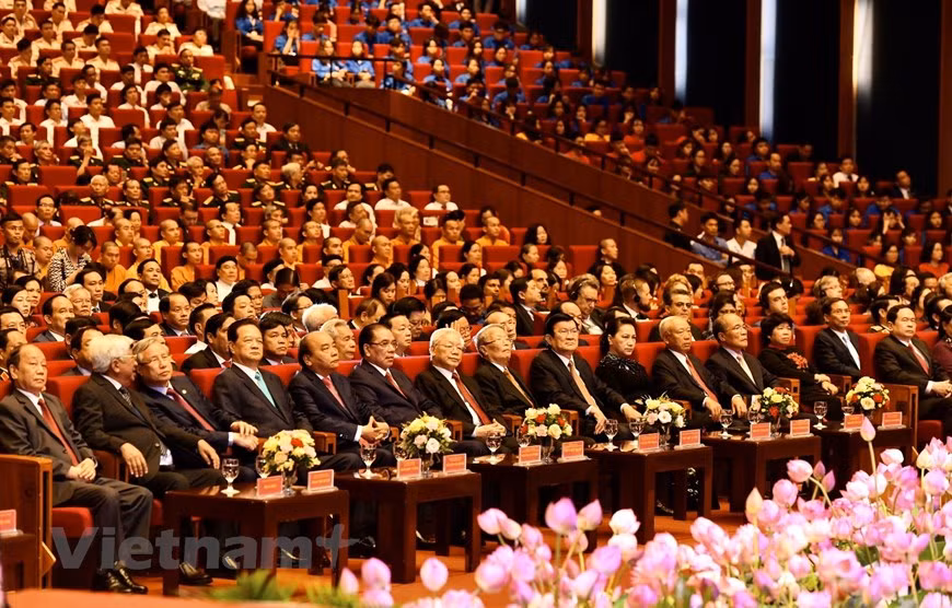 组图：胡志明主席诞辰130周年庆典在河内隆重举行 ảnh 10