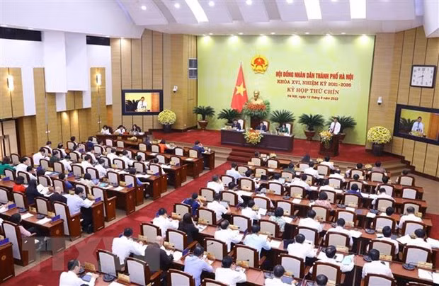 河内市第十六届人民议会第九次会议圆满结束 ảnh 1 河内市第十六届人民议会第九次会议圆满结束 ảnh 1